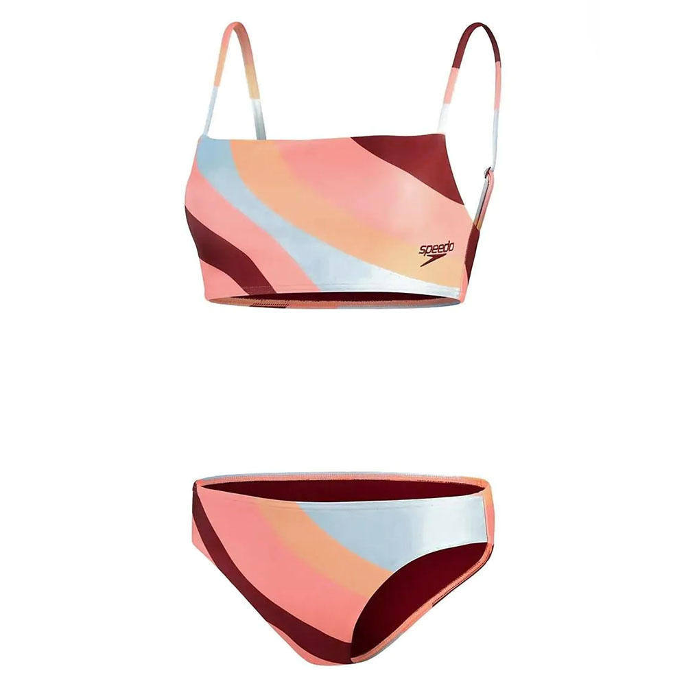 Купальник SPEEDO Womens Printed Adjustable Thinstrap 2 Piece, Размер р.30 Купальник SPEEDO Womens Printed Adjustable Thinstrap 2 Piece, Размер р.30